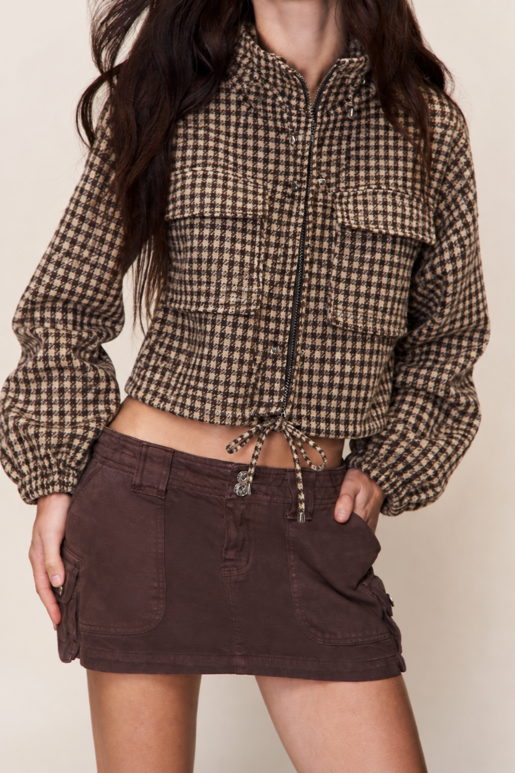Revlae Retro Zip-Up Jacket