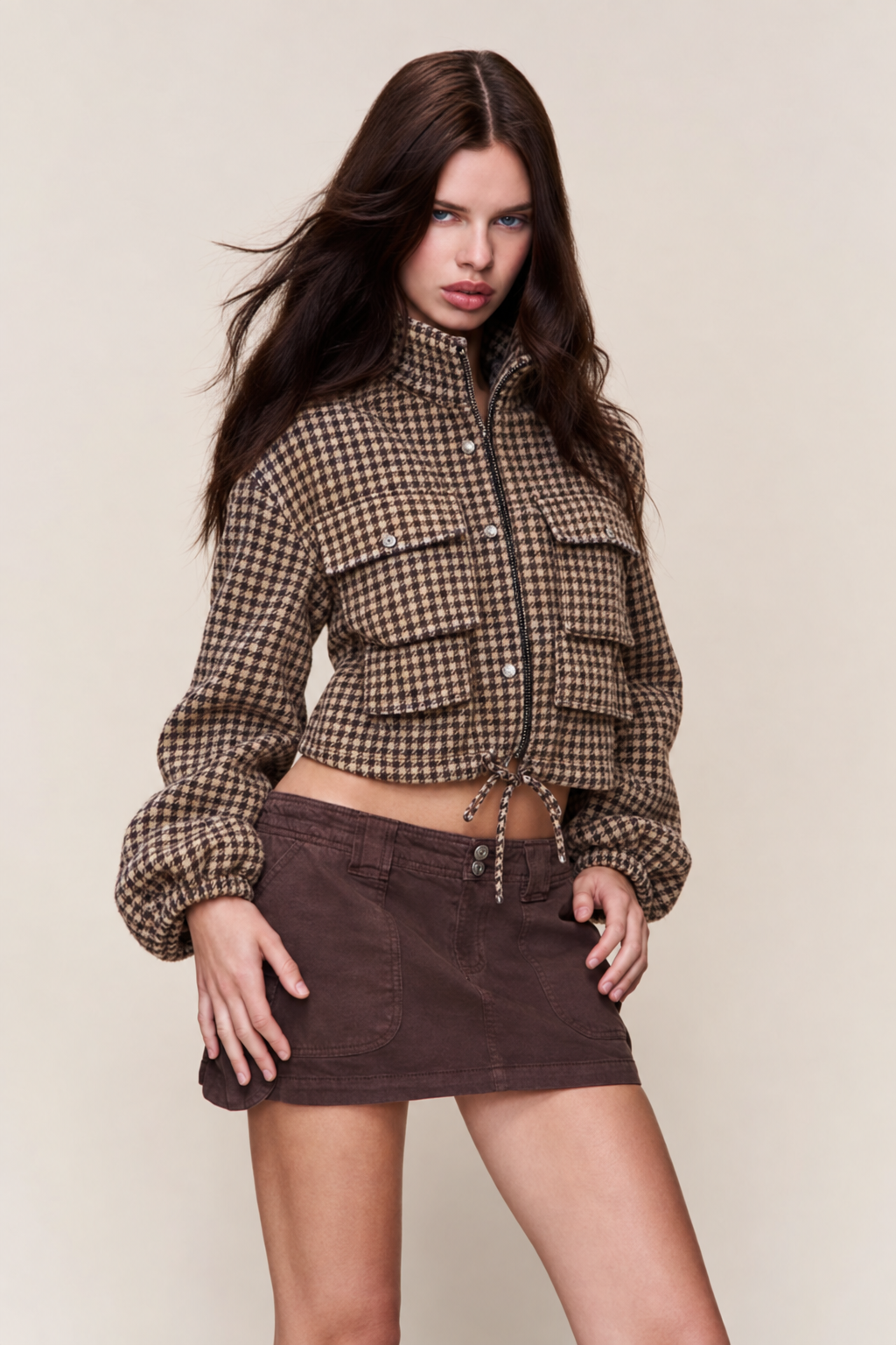 Revlae Retro Zip-Up Jacket